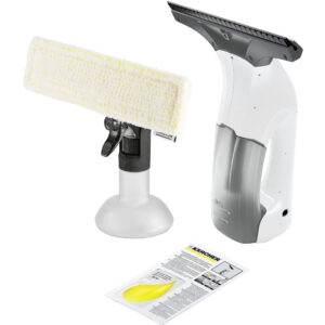 Aspirator de geamuri Karcher WV 1 Plus, Acumulator, Autonomie 25 minute, Alb/Negru Aspirator de geamuri Karcher WV 1 Plus, Acumulator, Autonomie 25 minute, Alb/Negru