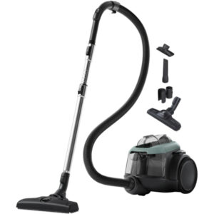 Aspirator fara sac Electrolux 600 EL61C2OG, Filtru HEPA, 700 W, Reglaj putere, Verde ocean Aspirator fara sac Electrolux 600 EL61C2OG, Filtru HEPA, 700 W, Reglaj putere, Verde ocean