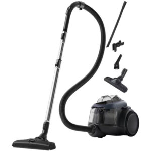 Aspirator fara sac Electrolux 600 EL61C3DB, DustMagnet Silent cu fixare, 700 W, 1.6 l, Filtru HEPA Aspirator fara sac Electrolux 600 EL61C3DB, DustMagnet Silent cu fixare, 700 W, 1.6 l, Filtru HEPA