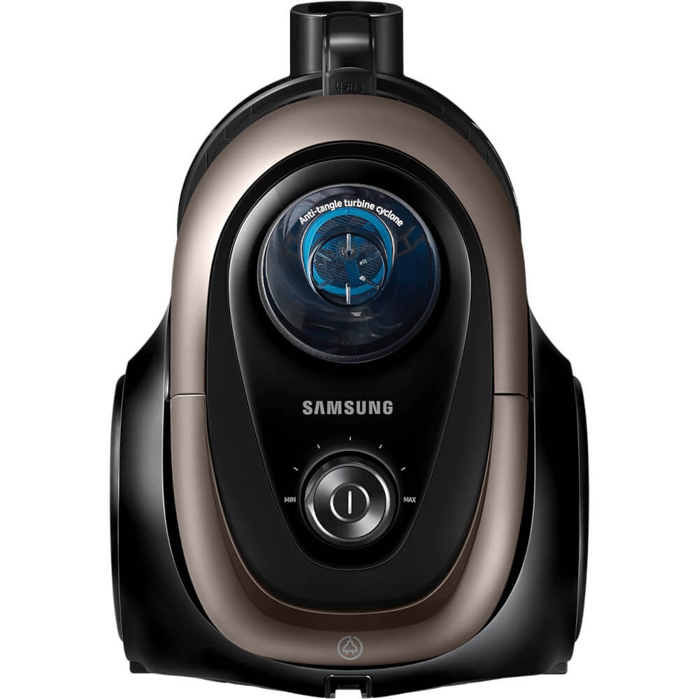 Aspirator fara sac Samsung VC07M21N9VD/GE, 700 W, 1.5L, 28 kWh/an, Nivel zgomot 80dB, Tub telescopic, Mini-accesoriul Pet Care, Negru/Maro Aspirator fara sac Samsung VC07M21N9VD/GE, 700 W, 1.5L, 28 kWh/an, Nivel zgomot 80dB, Tub telescopic, Mini-accesoriul Pet Care, Negru/Maro
