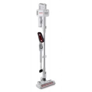 Aspirator vertical Heinner HSVC-V29.6IWH, Capacitate: 0.35 l, 29.6V, 350W, Acumulator Li-Ion, 2 trepte de viteza, Sistem ciclonic, Perie cu LED-uri, Autonomie 35 min, Alb Aspirator vertical Heinner HSVC-V29.6IWH, Capacitate: 0.35 l, 29.6V, 350W, Acumulator Li-Ion, 2 trepte de viteza, Sistem ciclonic, Perie cu LED-uri, Autonomie 35 min, Alb