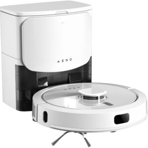 Aspirator robot Aeno ARC0004S, 0.3 L, Autonomie 250 minute, 4000 Pa, Wifi, Alb Aspirator robot Aeno ARC0004S, 0.3 L, Autonomie 250 minute, 4000 Pa, Wifi, Alb