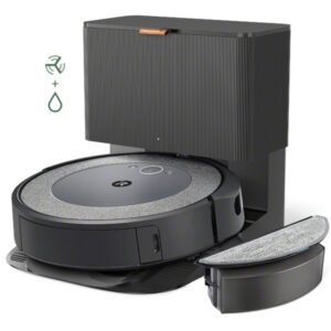 Aspirator robot iRobot Roomba Combo® i5 Plus, Functie Mop, Senzori Dirt Detect, Statie Clean Case, Wi-fi, Negru Aspirator robot iRobot Roomba Combo® i5 Plus, Functie Mop, Senzori Dirt Detect, Statie Clean Case, Wi-fi, Negru