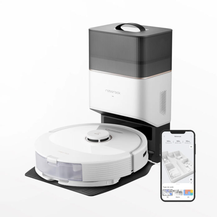 Aspirator robot Roborock Q8 Max+, 5500 Pa, 59 W, 0.7 l, Functie mop, Navigatie PreciSense LiDAR, Alb Aspirator robot Roborock Q8 Max+, 5500 Pa, 59 W, 0.7 l, Functie mop, Navigatie PreciSense LiDAR, Alb