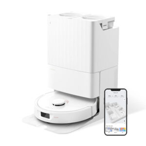 Aspirator robot Roborock Q Revo QR02-00, 5500 Pa, 60 W, 0.35 l, Statie incarcare, Navigatie LiDAR, Alb Aspirator robot Roborock Q Revo QR02-00, 5500 Pa, 60 W, 0.35 l, Statie incarcare, Navigatie LiDAR, Alb
