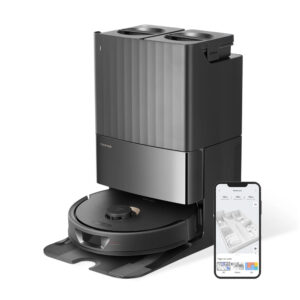 Aspirator robot Roborock Q Revo QR52-00, 5500 Pa, 60 W, 0.35 l, Statie incarcare, Navigatie LiDAR, Negru Aspirator robot Roborock Q Revo QR52-00, 5500 Pa, 60 W, 0.35 l, Statie incarcare, Navigatie LiDAR, Negru