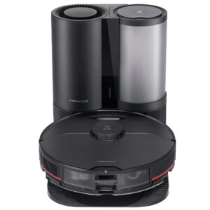 Aspirator robot Roborock S7 MaxV+ S7MP52-00, Statie de golire automata, 74W, 180 min, Wi-Fi 5100 Pa, 6 senzori, Capacitate colectare 400ml, 200ml, Navigatie LiDAR, Negru Aspirator robot Roborock S7 MaxV+ S7MP52-00, Statie de golire automata, 74W, 180 min, Wi-Fi 5100 Pa, 6 senzori, Capacitate colectare 400ml, 200ml, Navigatie LiDAR, Negru
