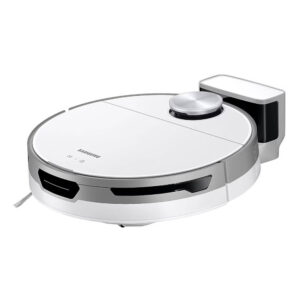 Aspirator Robot Samsung JetBot VR30T80313W/GE, 60 W, 0.4 L, Wi-Fi, Senzor trepte, Senzor Li-Dar, Functie No go Zone, Aspirare uscata, Autonomie: 90 min, Alb Aspirator Robot Samsung JetBot VR30T80313W/GE, 60 W, 0.4 L, Wi-Fi, Senzor trepte, Senzor Li-Dar, Functie No go Zone, Aspirare uscata, Autonomie: 90 min, Alb