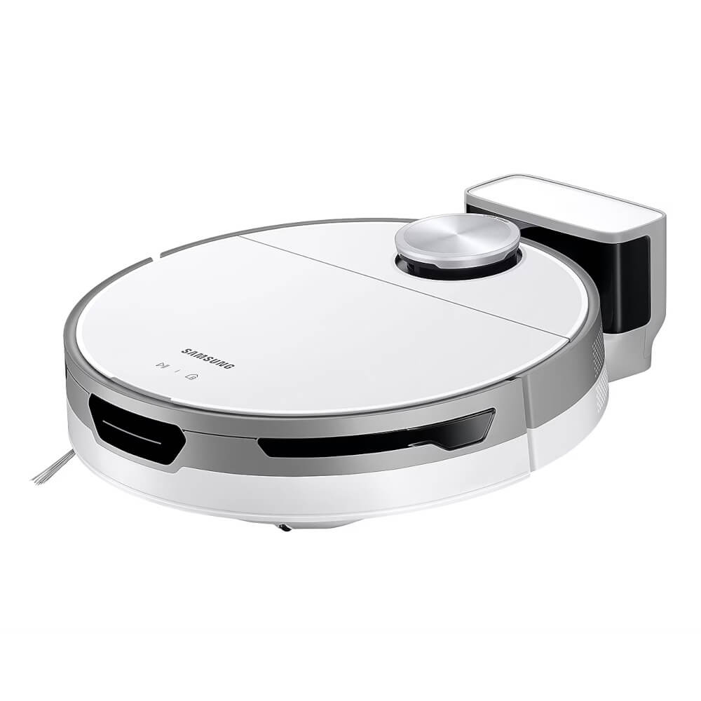 Aspirator Robot Samsung JetBot VR30T80313W/GE, 60 W, 0.4 L, Wi-Fi, Senzor trepte, Senzor Li-Dar, Functie No go Zone, Aspirare uscata, Autonomie: 90 min, Alb Aspirator Robot Samsung JetBot VR30T80313W/GE, 60 W, 0.4 L, Wi-Fi, Senzor trepte, Senzor Li-Dar, Functie No go Zone, Aspirare uscata, Autonomie: 90 min, Alb
