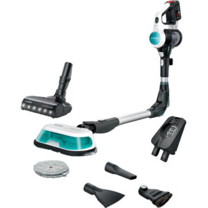 Aspirator vertical Bosch Unlimited 7 ProHygienic Aqua, 0.3l, 2in1 DynamicAqua Mop, Autonomie 40 min, Alb/Negru Aspirator vertical Bosch Unlimited 7 ProHygienic Aqua, 0.3l, 2in1 DynamicAqua Mop, Autonomie 40 min, Alb/Negru