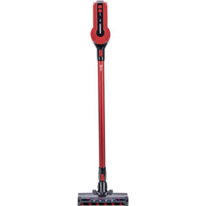 Aspirator vertical Daewoo RSH-410GR/B, 300 W, 29.6 V, Filtru HEPA, Autonomie 20-40 min, Accesoriu spatii inguste, Rosu Aspirator vertical Daewoo RSH-410GR/B, 300 W, 29.6 V, Filtru HEPA, Autonomie 20-40 min, Accesoriu spatii inguste, Rosu