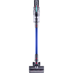Aspirator vertical fara fir Zelmer ZSVC822, 25.9 V, 0.35 L, motor BLDC, Autonomie 40 min, Filtru HEPA, Multi Cyclone, Gri/Albastru Aspirator vertical fara fir Zelmer ZSVC822, 25.9 V, 0.35 L, motor BLDC, Autonomie 40 min, Filtru HEPA, Multi Cyclone, Gri/Albastru