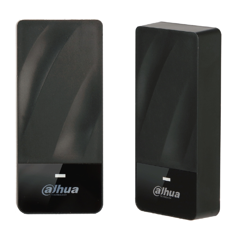 Cititor de proximitate Mifare, montaj aplicat, RS485 / Wiegand 26/34, IP67, Dahua ASR1200E