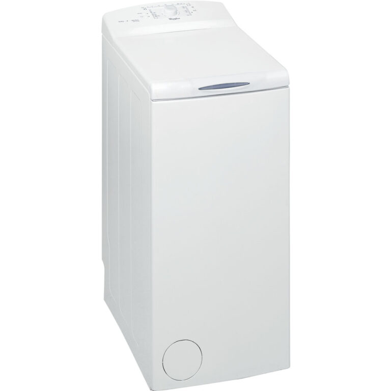 Masina de spalat rufe cu incarcare verticala Whirlpool AWE 55208, 800 RPM, 5.5 kg, Clasa A+