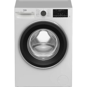 Masina de spalat rufe Beko B5WF U78418 WB, 8 kg, 1400 rpm, SteamCure, Recycled Tub, HomeWhiz, Motor ProSmart Inverter, AquaTech, Blocare acces copii, Clasa A Masina de spalat rufe Beko B5WF U78418 WB, 8 kg, 1400 rpm, SteamCure, Recycled Tub, HomeWhiz, Motor ProSmart Inverter, AquaTech, Blocare acces copii, Clasa A