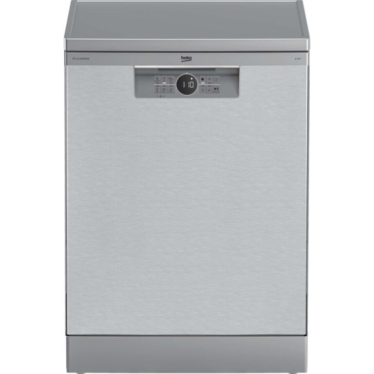 Masina de spalat vase Beko BDFN26521XQ, 15 seturi, 6 programe, HygieneIntense, Motor ProSmart Inverter, AutoGlassShield, Fast+, Quick&Shine, Clasa E