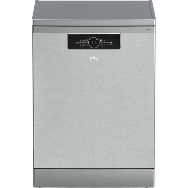 Masina de spalat vase independenta Beko BDFN38641XC, 16 seturi, 6 programe, Time Delay, AutoDoor Opening, ProSmart Inverter, Pearl Inox, Clasa C