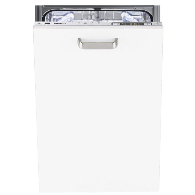 Masina de spalat vase incorporabila Beko DIS1522, 10 Seturi, 5 Programe, clasa A, Latime 45 cm, Alb