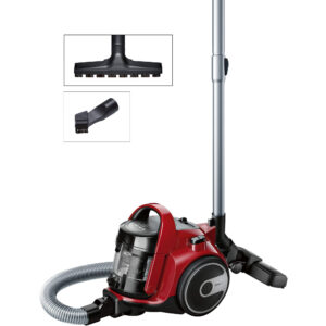 Aspirator fara sac Bosch BGC05AAA2, 700 W, 1.5 L, 25.4 kWh/an, Tub telescopic, Filtru igienic PureAir, Tehnologie Easy Clean, Perie parchet, Raza de operare 9 m, Rosu Aspirator fara sac Bosch BGC05AAA2, 700 W, 1.5 L, 25.4 kWh/an, Tub telescopic, Filtru igienic PureAir, Tehnologie Easy Clean, Perie parchet, Raza de operare 9 m, Rosu
