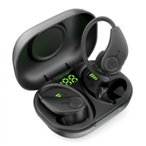 Casti wireless in-ear cu carlig flexibil Bluedio S6 TWS cu cutie de incarcare si transport Negru, Bluetooth 5.1, Control tactil, Type-C Casti wireless in-ear cu carlig flexibil Bluedio S6 TWS cu cutie de incarcare si transport Negru, Bluetooth 5.1, Control tactil, Type-C