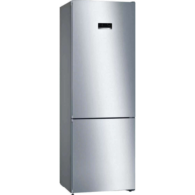 Combina frigorifica Bosch KGN49XIEA, No Frost, 438 l, VitaFresh, Display touch control, Raft sticle, PerfectFit, Clasa E