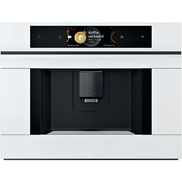 Espressor automat incorporabil Bosch Seria 8 CTL7181W0, Aroma Select, 19 bar, Alb