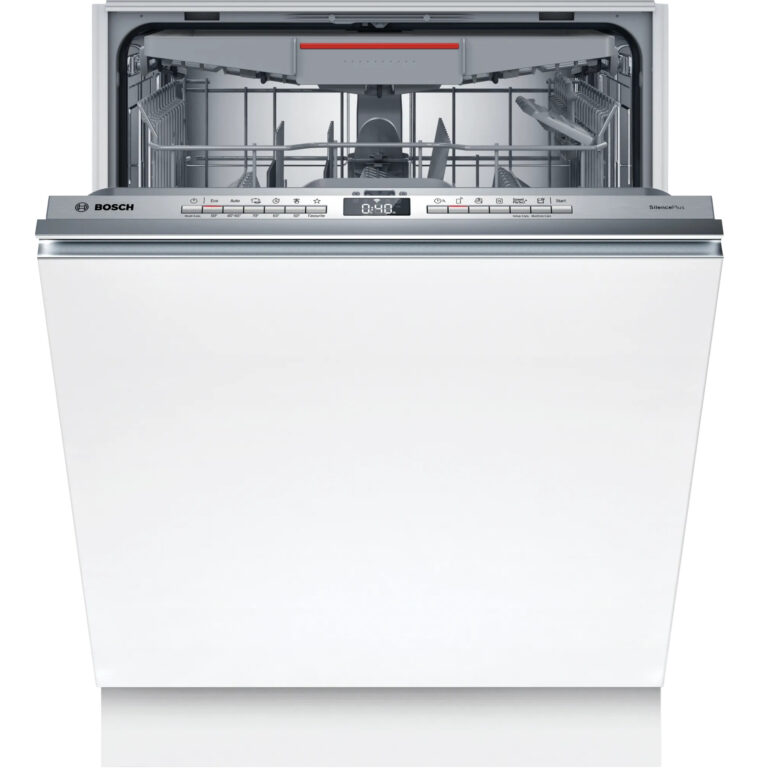 Masina de spalat vase incorporabila Bosch SMV4EVX02E, 14 seturi, 6 programe, Sistem Rackmatic triplu, Clasa C