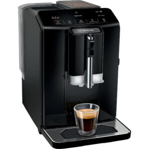 Espressor automat Bosch VeroCafe Seria 2 TIE20119, 1300 W, 1.4 L, 15 bar, Negru Espressor automat Bosch VeroCafe Seria 2 TIE20119, 1300 W, 1.4 L, 15 bar, Negru
