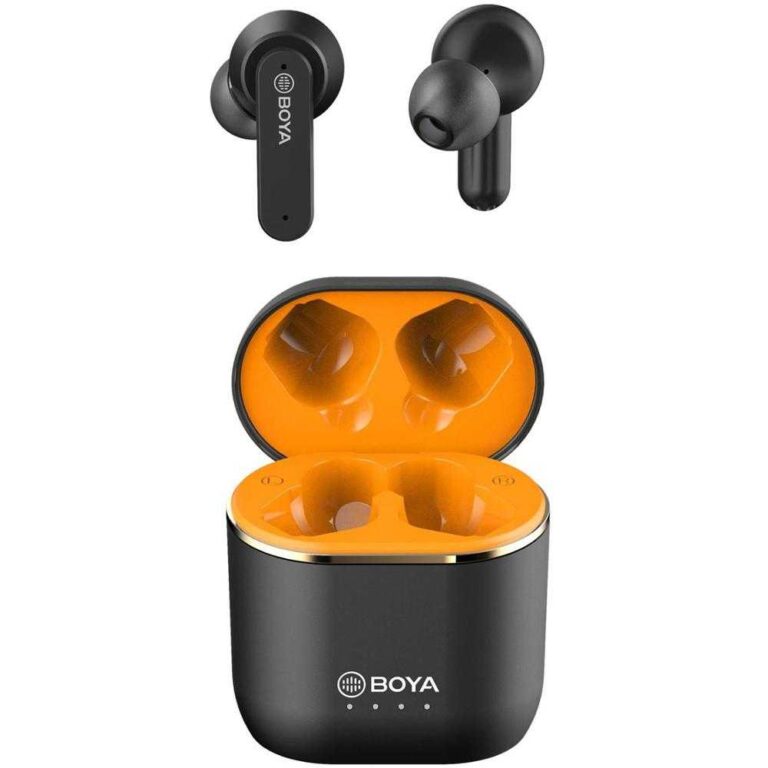 Casti True Wireless Boya BY-AP4, Bluetooth, Alb