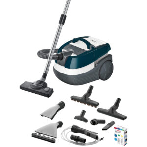 Aspirator cu spalare Bosch BWD41720, 2.5 L, Capacitate rezervor apa 5L, AquaWash Clean, Curatare umeda si uscata, Filtru Epa, Perie Parchet, 1700 W, 68 kWh/an Aspirator cu spalare Bosch BWD41720, 2.5 L, Capacitate rezervor apa 5L, AquaWash Clean, Curatare umeda si uscata, Filtru Epa, Perie Parchet, 1700 W, 68 kWh/an
