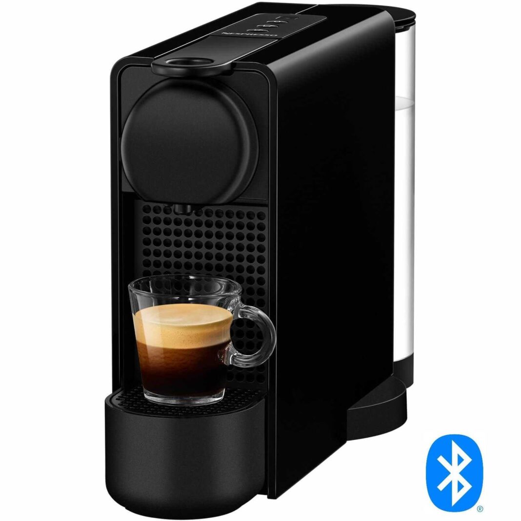 Espressor Nespresso Essenza Plus C45, 1260 W, 1 L, 19 bar, Bluetooth connected, Negru Espressor Nespresso Essenza Plus C45, 1260 W, 1 L, 19 bar, Bluetooth connected, Negru