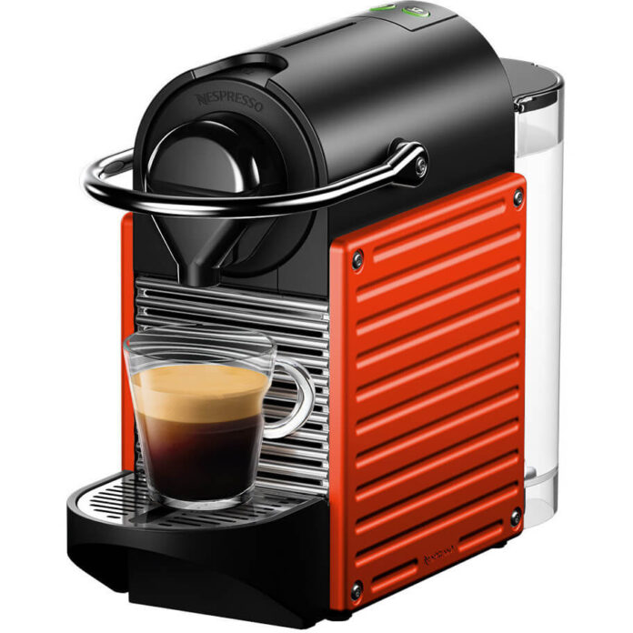 Espressor Nespresso Pixie C61, 1260 W, 0.7 L, 19 bar, Rosu Espressor Nespresso Pixie C61, 1260 W, 0.7 L, 19 bar, Rosu