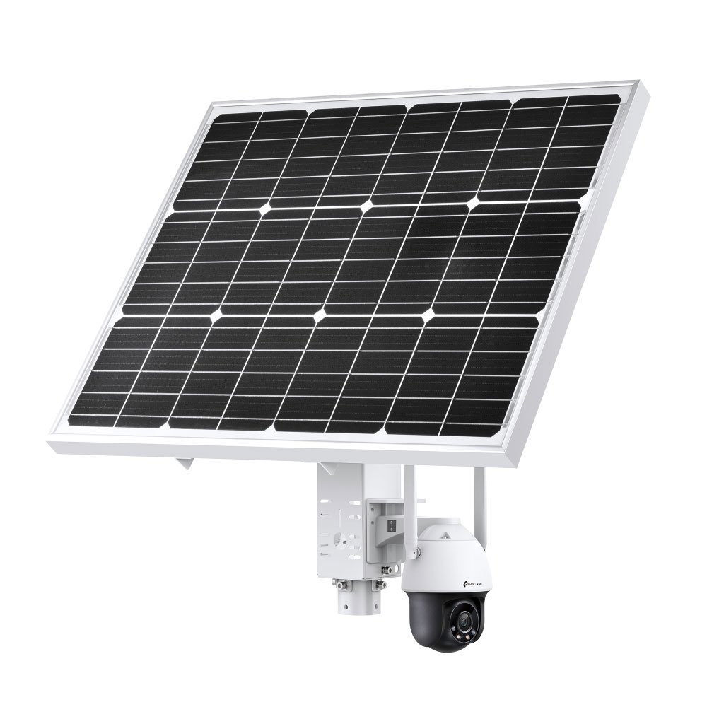 Camera supraveghere cu panou solar IP Speed Dome PT GSM 4G TP-LINK Full Color VIGI C540-4G, acumulator solar 30Ah/10.8V, 4 MP, 4 mm, IR/lumina alba 30 m, detectie si clasificare om/vehicul, slot card, vizualizare telefon, microfon/difuzor, auto tracking Camera supraveghere cu panou solar IP Speed Dome PT GSM 4G TP-LINK Full Color VIGI C540-4G, acumulator solar 30Ah/10.8V, 4 MP, 4 mm, IR/lumina alba 30 m, detectie si clasificare om/vehicul, slot card, vizualizare telefon, microfon/difuzor, auto tracking