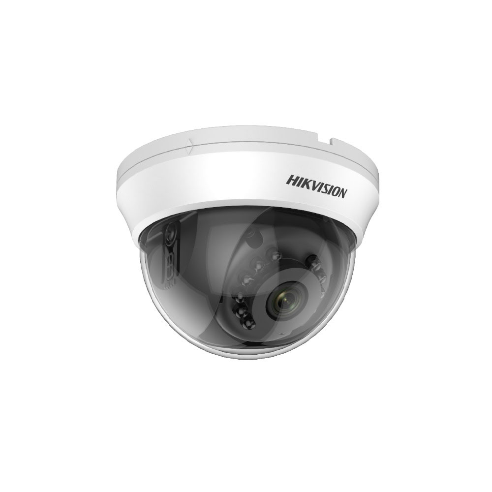 Camera supraveghere Dome Hikvision DS-2CE56H0T-IRMMFC, 5 MP, IR 20 m, 2.8 mm Camera supraveghere Dome Hikvision DS-2CE56H0T-IRMMFC, 5 MP, IR 20 m, 2.8 mm