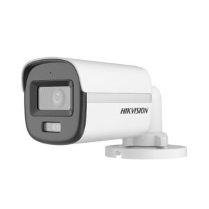Camera supraveghere exterior Hikvision Mini Bullet Hybrid Light ColorVu DS-2CE10DF0T-LFS, 2 MP, 2.8 mm, IR/lumina alba 20 m, microfon Camera supraveghere exterior Hikvision Mini Bullet Hybrid Light ColorVu DS-2CE10DF0T-LFS, 2 MP, 2.8 mm, IR/lumina alba 20 m, microfon