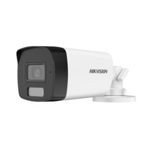 Camera supraveghere exterior Hikvision Smart Hybrid Light DS-2CE17K0T-LFS, 5 MP, 2.8 mm, IR/lumina alba 40 m Camera supraveghere exterior Hikvision Smart Hybrid Light DS-2CE17K0T-LFS, 5 MP, 2.8 mm, IR/lumina alba 40 m