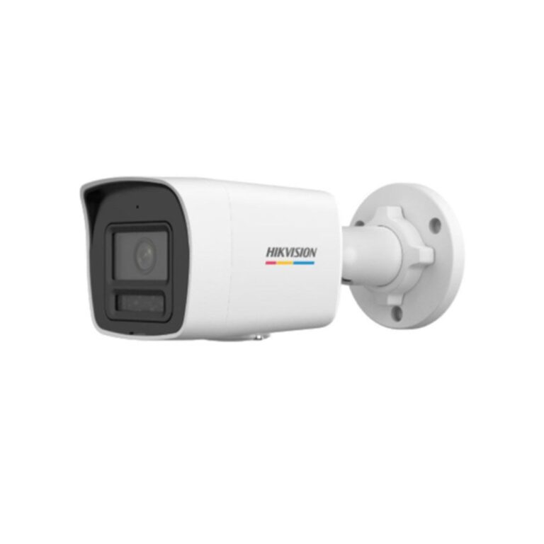 Camera supraveghere exterior IP cu iluminare duala Hikvision ColorVu DS-2CD1047G3H-LIU, 4 MP, microfon, IR + lumina alba 30 m, PoE
