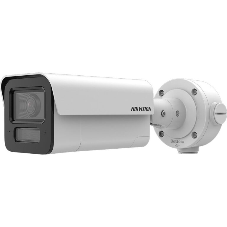 Camera supraveghere exterior IP HikVision DeepinViewX DarkFighter IDS-2CD5T47G2/V-XS, 4 MP, 4 mm, IR/lumina alba 80 m, slot card, microfon si difuzor, PoE, protectie perimetrala