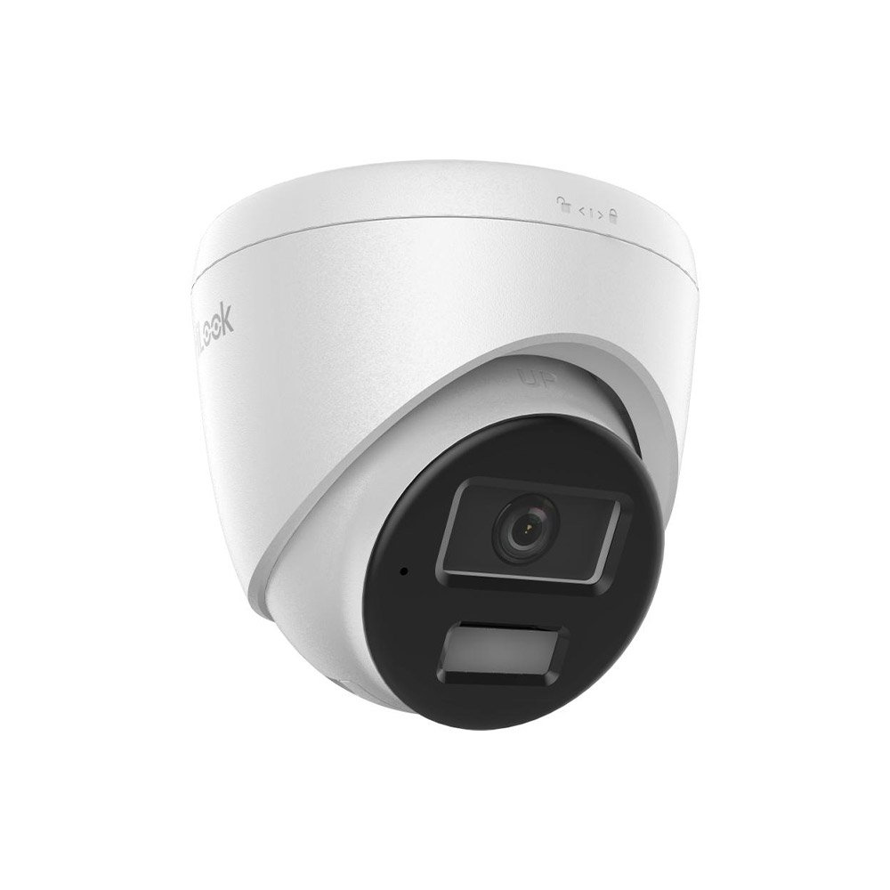 Camera supraveghere IP Dome cu iluminare duala Hikvision HiLook Smart Hybrid Light IPC-T220HA-LUF/SL, 2MP, 2.8 mm, IR/lumina alba 30 m, detectie oameni/vehicule, slot card, microfon si difuzor, PoE Camera supraveghere IP Dome cu iluminare duala Hikvision HiLook Smart Hybrid Light IPC-T220HA-LUF/SL, 2MP, 2.8 mm, IR/lumina alba 30 m, detectie oameni/vehicule, slot card, microfon si difuzor, PoE
