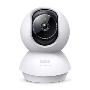 Camera supraveghere interior IP wireless WiFi PT TP-Link TAPO C230, 5 MP, 4 mm, IR 12 m, slot card, microfon si difuzor, detectie smart, 360 grade Camera supraveghere interior IP wireless WiFi PT TP-Link TAPO C230, 5 MP, 4 mm, IR 12 m, slot card, microfon si difuzor, detectie smart, 360 grade
