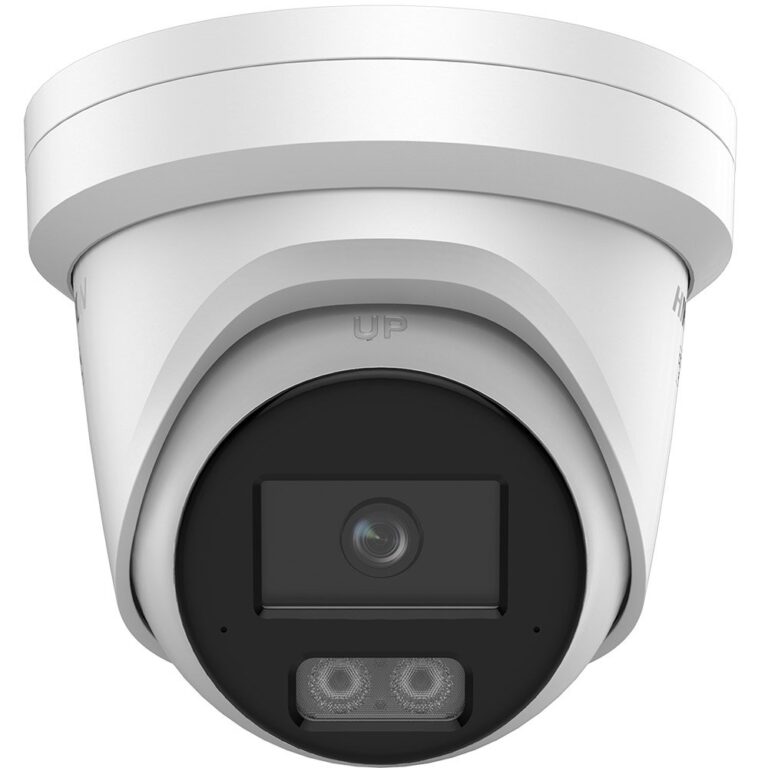 Camera supraveghere IP Dome cu iluminare duala Hikvision ColorVu DS-2CD2367G3-LI2UY, 6 MP, 2.8 mm, IR/lumina alba 30 m, slot card, microfon dual si difuzor, anti-coroziune, PoE