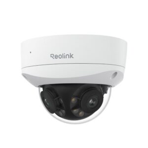 Camera supraveghere IP Dome cu lentila duala Reolink Duo 3V P757, 8+8 MP, 2.8 mm, IR 30 m, 180 grade, microfon si difuzor, night vision color, detectie om/vehicul/animal, timelapse, slot card, sirena, IP67, PoE Camera supraveghere IP Dome cu lentila duala Reolink Duo 3V P757, 8+8 MP, 2.8 mm, IR 30 m, 180 grade, microfon si difuzor, night vision color, detectie om/vehicul/animal, timelapse, slot card, sirena, IP67, PoE