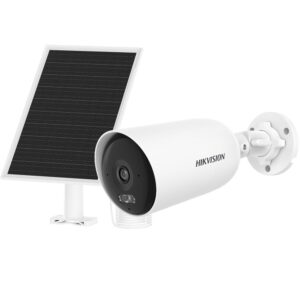 Camera supraveghere exterior 4G LTE cu panou solar Hikvision DS-2CFS04/4G, 4 MP, 2.8 mm, IR/lumina alba 30 m, microfon si difuzor, slot card, acumulator 9000 mAh, detectie om/vehicul, suporta AOV 24/7, vizualizare de pe telefon Camera supraveghere exterior 4G LTE cu panou solar Hikvision DS-2CFS04/4G, 4 MP, 2.8 mm, IR/lumina alba 30 m, microfon si difuzor, slot card, acumulator 9000 mAh, detectie om/vehicul, suporta AOV 24/7, vizualizare de pe telefon