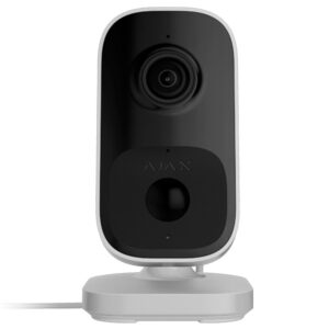 Camera supraveghere IP WiFi interior Ajax IndoorCam, 4 MP, lentila fixa, IR 8 m, PIR, microfon si difuzor, sensibilitate reglabila, detectie smart AI, alb Camera supraveghere IP WiFi interior Ajax IndoorCam, 4 MP, lentila fixa, IR 8 m, PIR, microfon si difuzor, sensibilitate reglabila, detectie smart AI, alb
