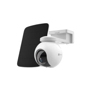 Camera supraveghere wireless PT WiFi cu panou solar EZVIZ CS-HB8-2K+-PS(KIT), 4 MP, 4 mm, IR/lumina alba 15 m, 2.4 GHz, acumulator 10.400 mAh, microfon si difuzor, auto tracking, sirena, eMMC 32 GB, aplicatie mobila Camera supraveghere wireless PT WiFi cu panou solar EZVIZ CS-HB8-2K+-PS(KIT), 4 MP, 4 mm, IR/lumina alba 15 m, 2.4 GHz, acumulator 10.400 mAh, microfon si difuzor, auto tracking, sirena, eMMC 32 GB, aplicatie mobila