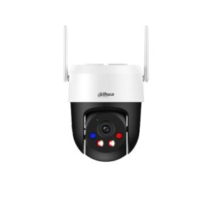 Camera supraveghere rotativa PT wireless IP WiFi6 cu iluminare duala Dahua P3AS-PV, 3MP, IR/lumina alba 30 m, 4 mm, alarma sonora si vizuala rosie-albastra, detectie om/vehicul cu AI, auto tracking, slot card, monitorizare 360 grade, microfon si difuzor Camera supraveghere rotativa PT wireless IP WiFi6 cu iluminare duala Dahua P3AS-PV, 3MP, IR/lumina alba 30 m, 4 mm, alarma sonora si vizuala rosie-albastra, detectie om/vehicul cu AI, auto tracking, slot card, monitorizare 360 grade, microfon si difuzor