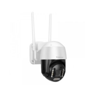 Camera supraveghere rotativa wireless IP WiFi Speed Dome Full Color PTZ VStarcam CS68Q-X5, 4 MP, IR/lumina alba 20 m, microfon si difuzor, slot card, 5x Camera supraveghere rotativa wireless IP WiFi Speed Dome Full Color PTZ VStarcam CS68Q-X5, 4 MP, IR/lumina alba 20 m, microfon si difuzor, slot card, 5x