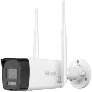 Camera supraveghere wireless exterior IP WiFi 6 cu iluminare duala Hikvision HiLook IPC-B120HA-LDF/W, 2 MP, 2.8 mm, IR / lumina alba 30 m, microfon si difuzor, detectie persoane/vehicule Camera supraveghere wireless exterior IP WiFi 6 cu iluminare duala Hikvision HiLook IPC-B120HA-LDF/W, 2 MP, 2.8 mm, IR / lumina alba 30 m, microfon si difuzor, detectie persoane/vehicule