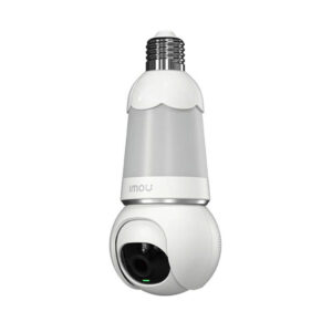 Camera supraveghere rotativa wireless PT Full Color tip bec Imou Bulb Cam IPC-S6DP-5M0WEB-E27, 5 MP, IR 25 m, 2.8 mm, microfon, difuzor, sirena, slot card, 350 lm, vizualizare de pe telefon Camera supraveghere rotativa wireless PT Full Color tip bec Imou Bulb Cam IPC-S6DP-5M0WEB-E27, 5 MP, IR 25 m, 2.8 mm, microfon, difuzor, sirena, slot card, 350 lm, vizualizare de pe telefon