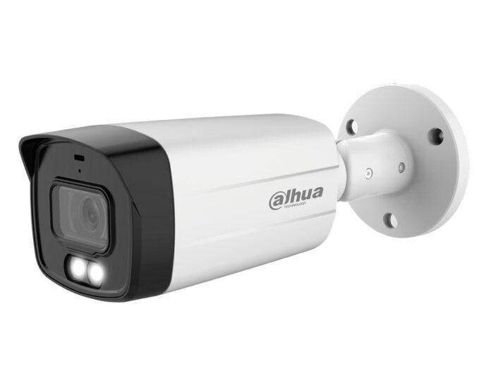 Camera de supraveghere HDCVI FullColor, 5MP, lentila 3.6, LED-uri albe 40m, microfon incorporat, Dahua HAC-HFW1509TM-A-LED-0360B-S2